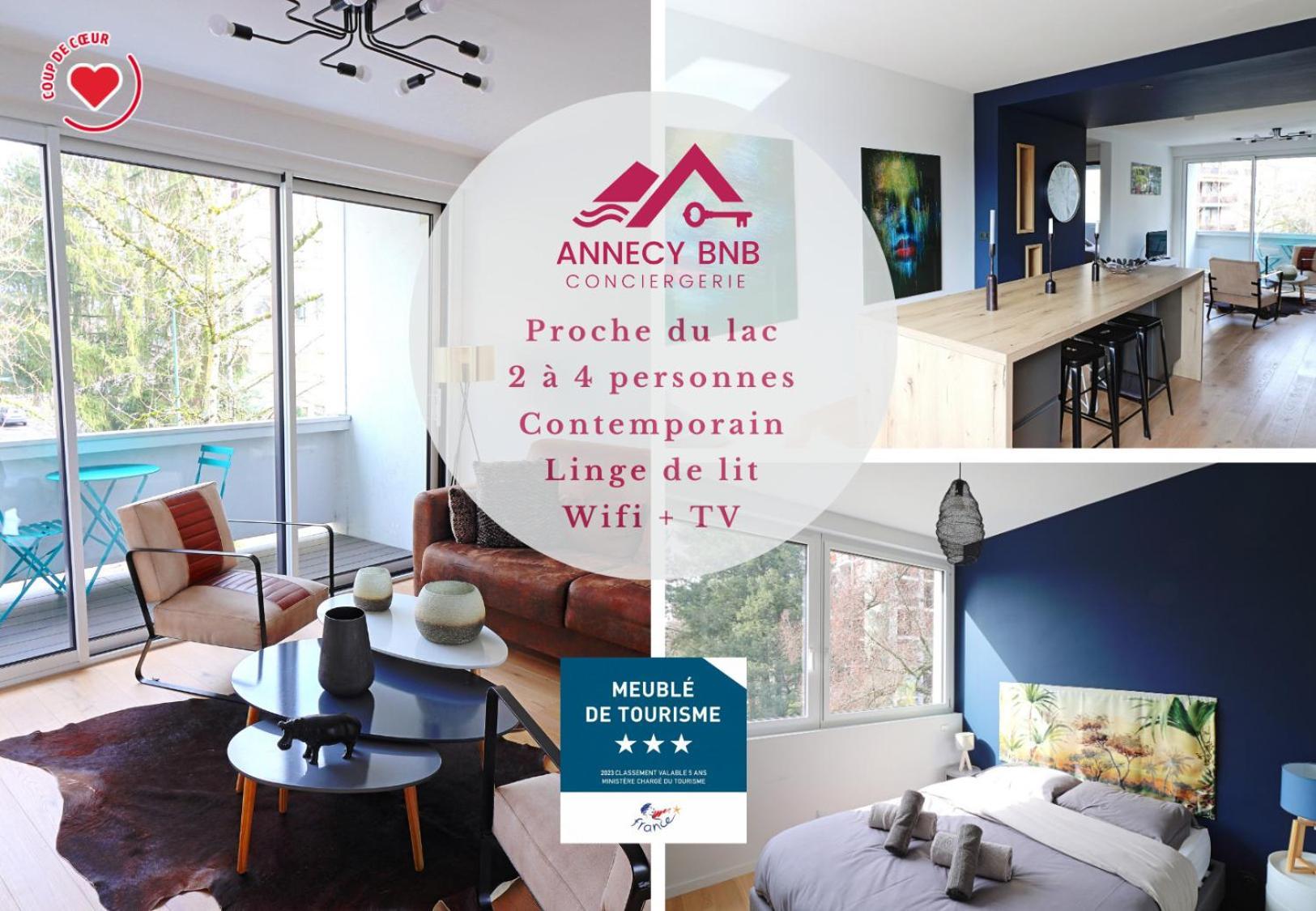 Coup De Coeur Appartement Lumineux, Calme Et Cosy Annecy Exterior foto